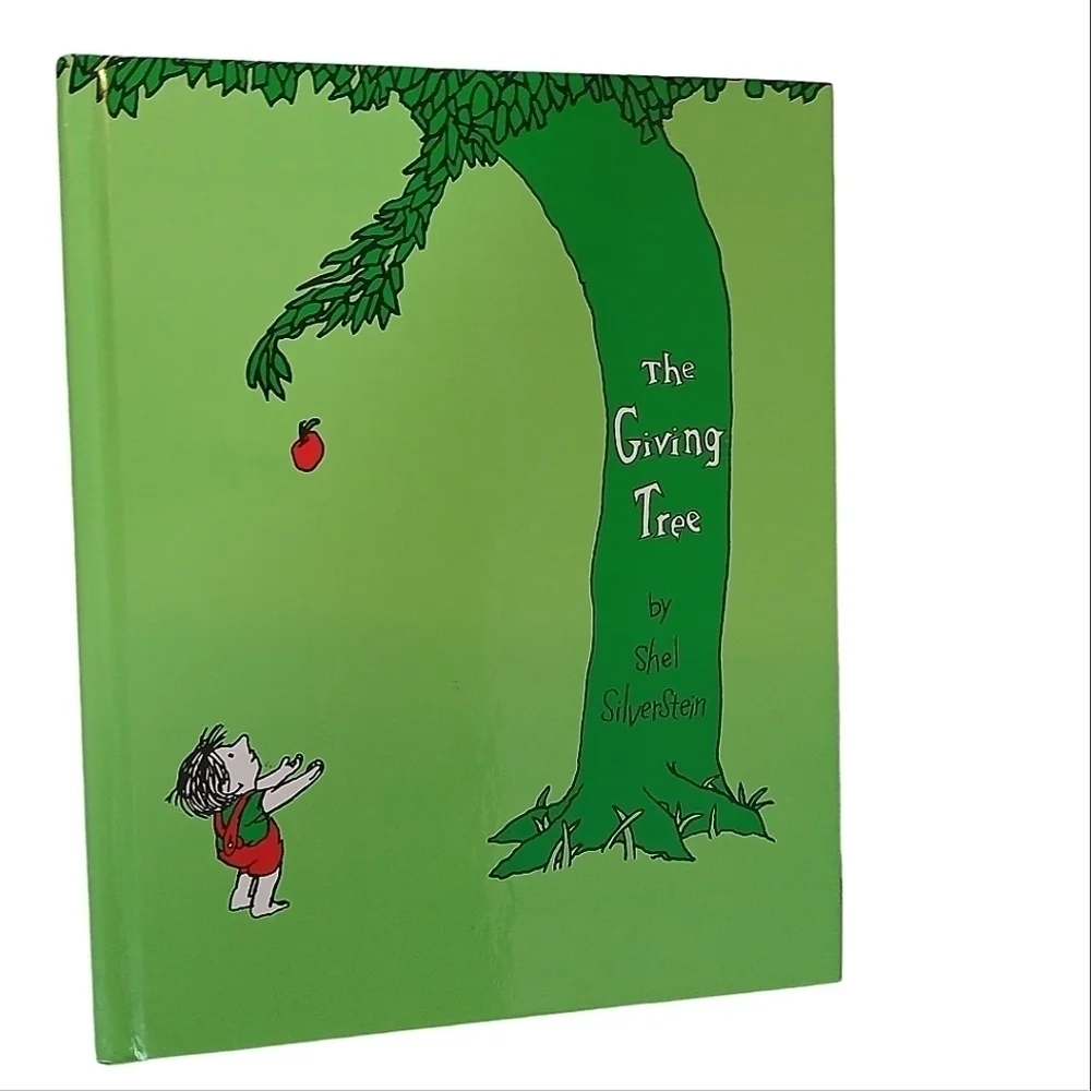 Book The Giving Tree 1st Edition Six Lines Copyright 1964 Hardcover Children's